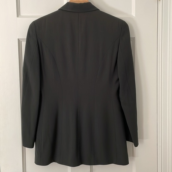 Vintage 90s Calvin Klein 100% wool blazer made in USA. Size 2 - Picture 2 of 15